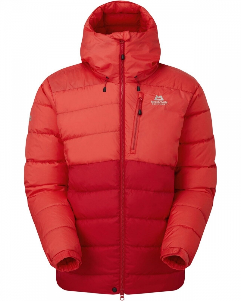 mountain equipment ladies trango down jacket - capsicum red 