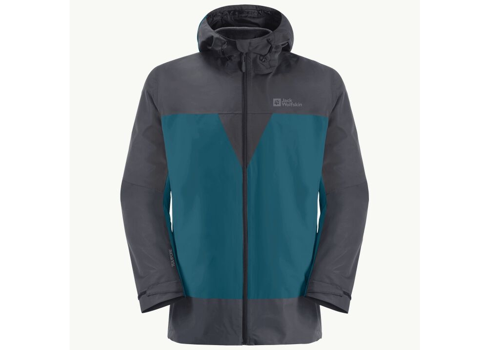 jack wolfskin dna tundra 3in1 jacket - blue coral