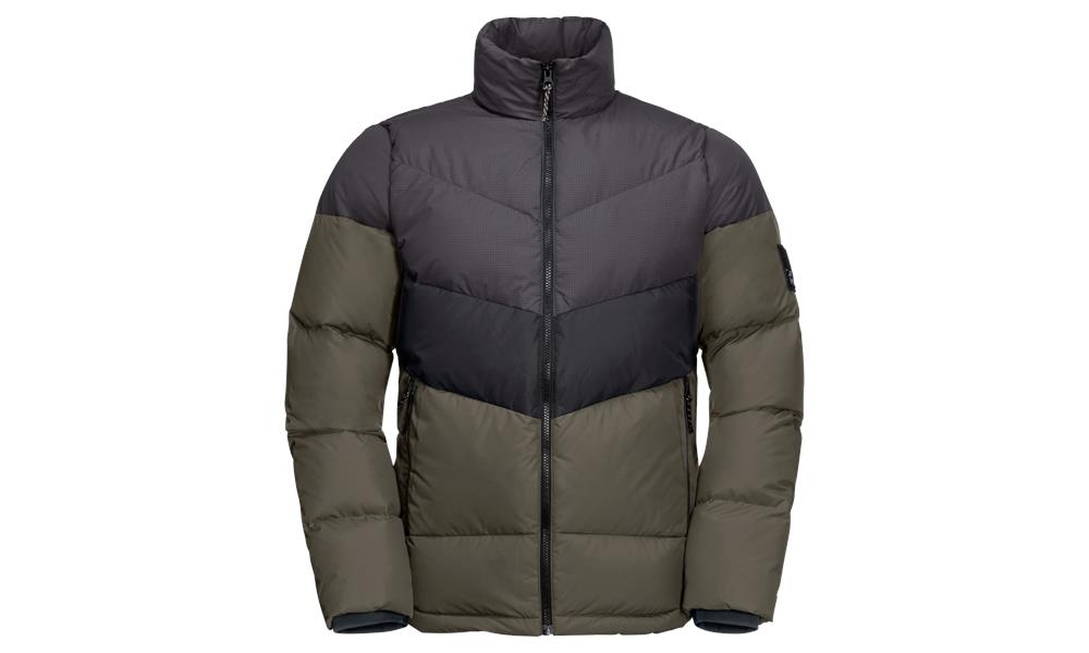 jack wolfskin 365 fearless down jacket - grape leaf