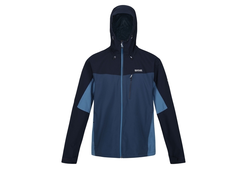 regatta men's birchdale waterproof jacket blue wing navy