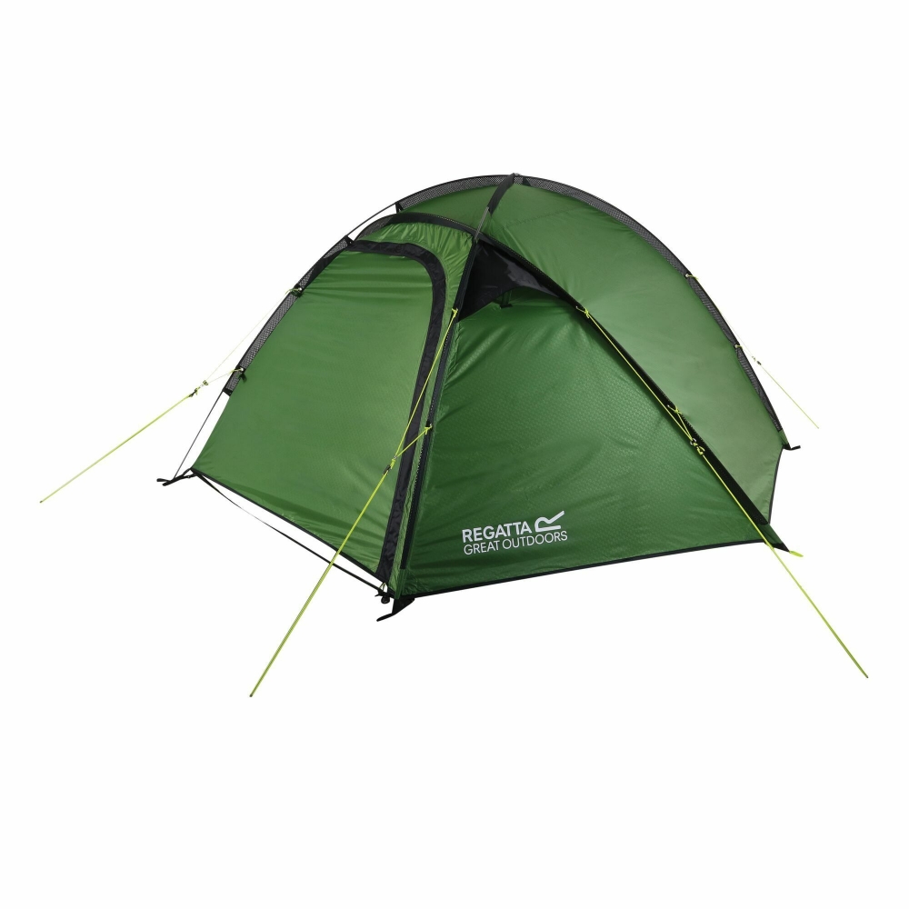 montegra geo 3-man backpacking tent alpine green