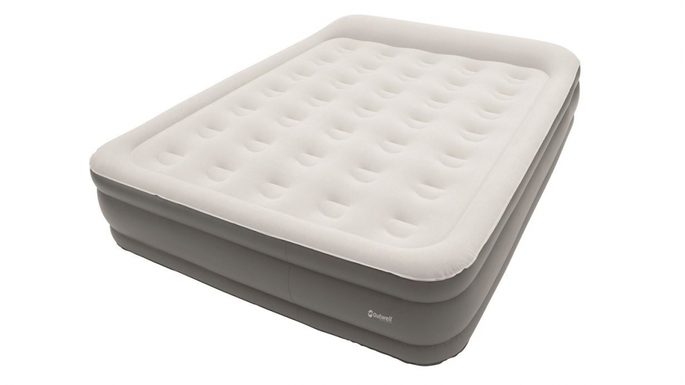 outwell superior double airbed with built-in pump