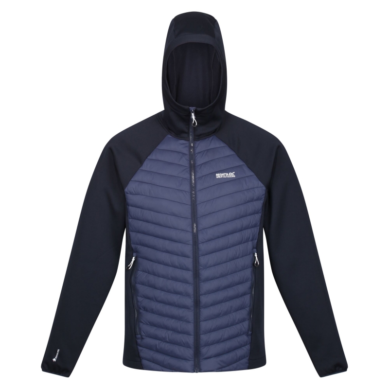 regatta men's andreson vii hybrid lightweight jacket navy