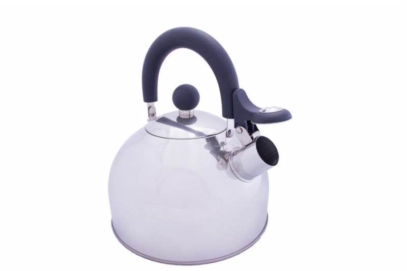 vango 1.6l stainless steel kettle with folding handle