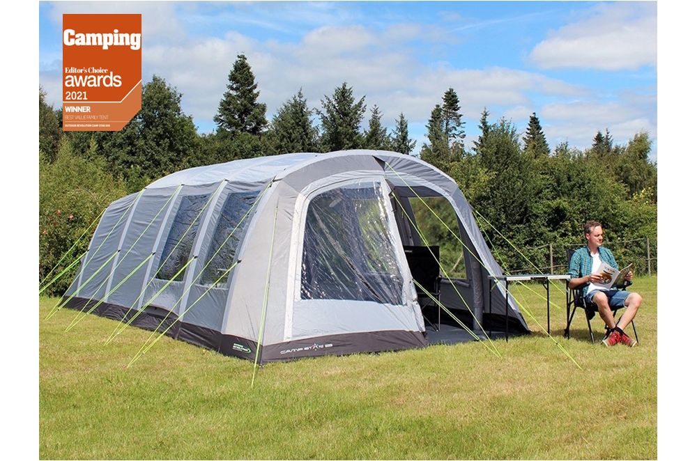 outdoor revolution camp star 600 lightweight family air tent