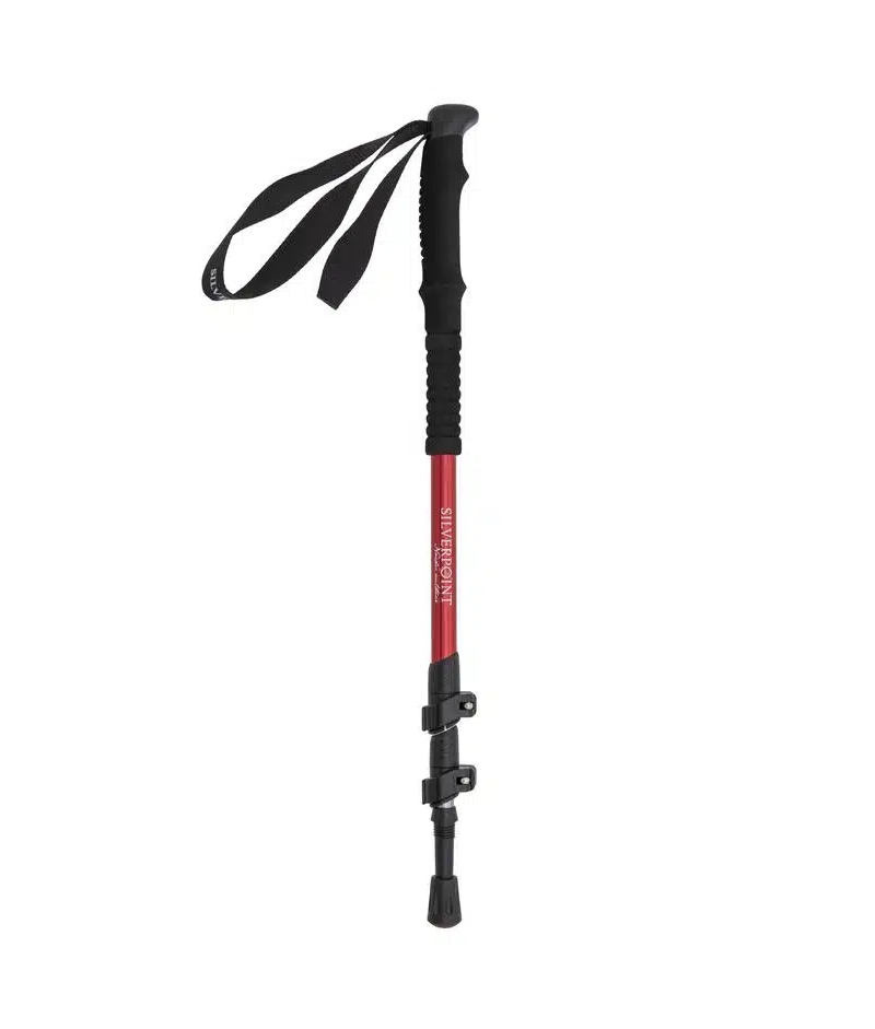 -	silverpoint cross country aluminium trekking pole 120cm