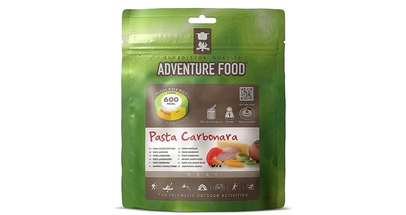 adventure food pasta carbonara