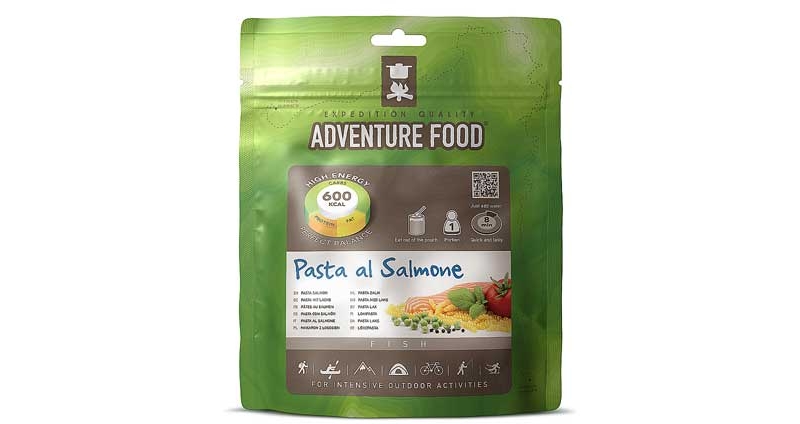 adventure food salmon pasta