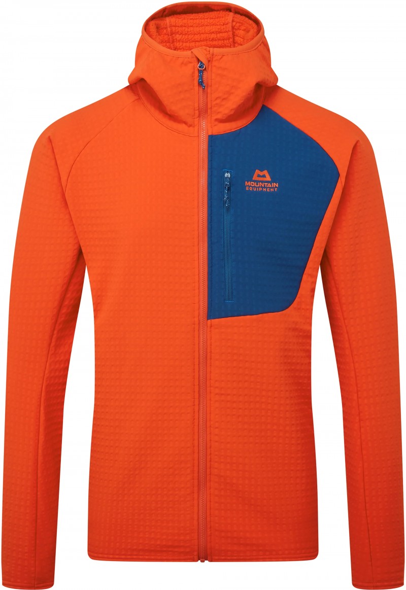 mountain equipment men's shroud hooded men's jacket cardinal red
