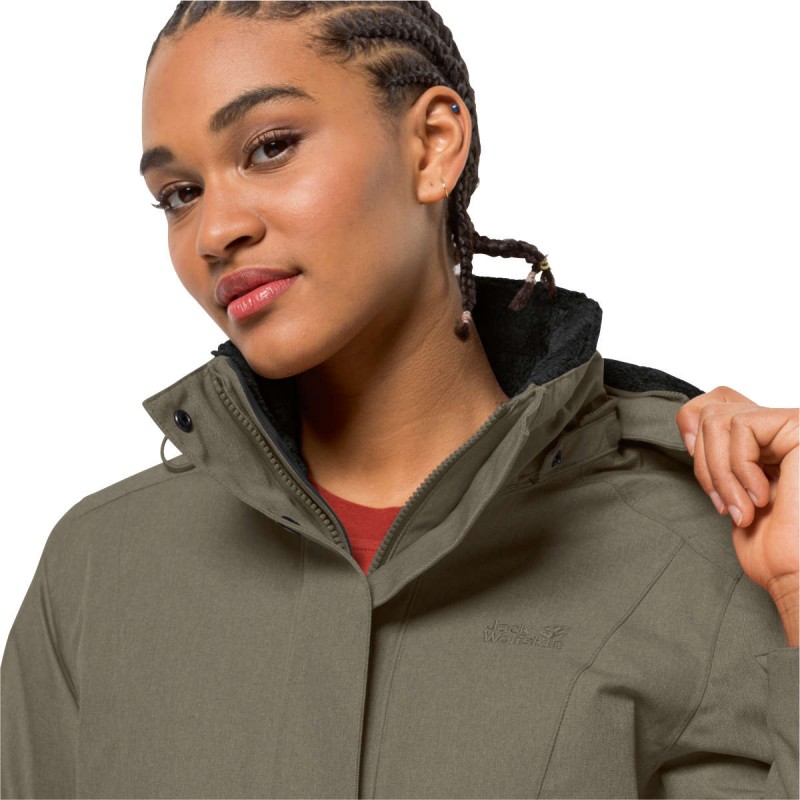 Jack Wolfskin Park Avenue Jacket Dusty Olive