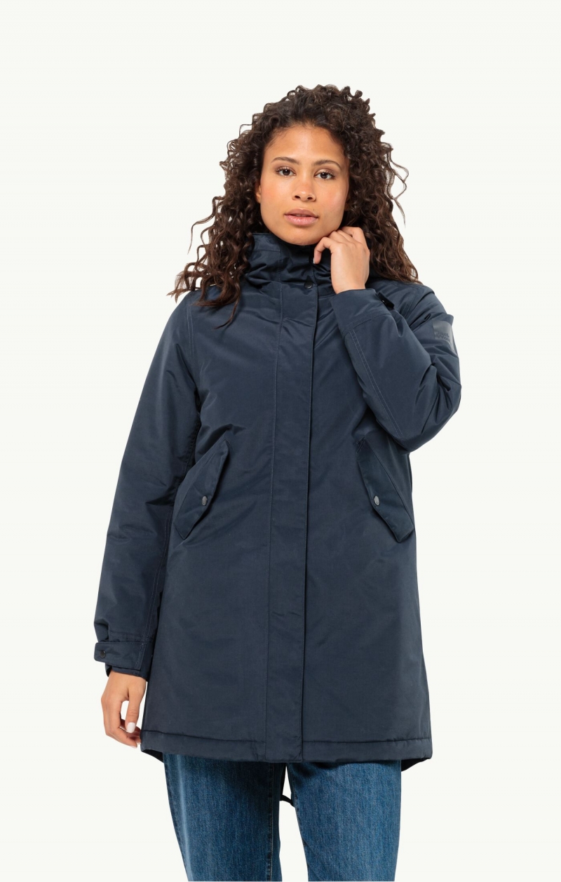 Jack Wolfskin Talfrost Parka Wmns - Night Blu