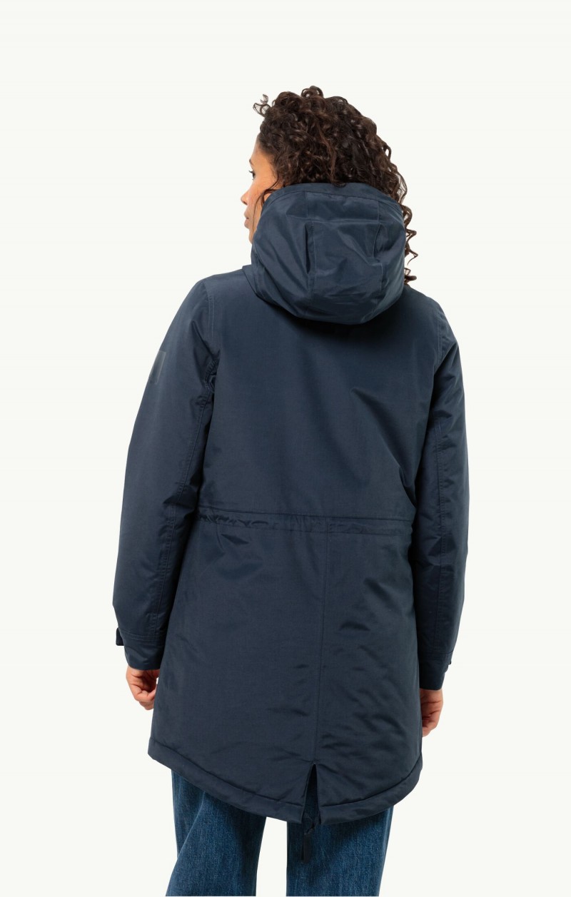 Jack Wolfskin Talfrost Parka Wmns - Night Blu