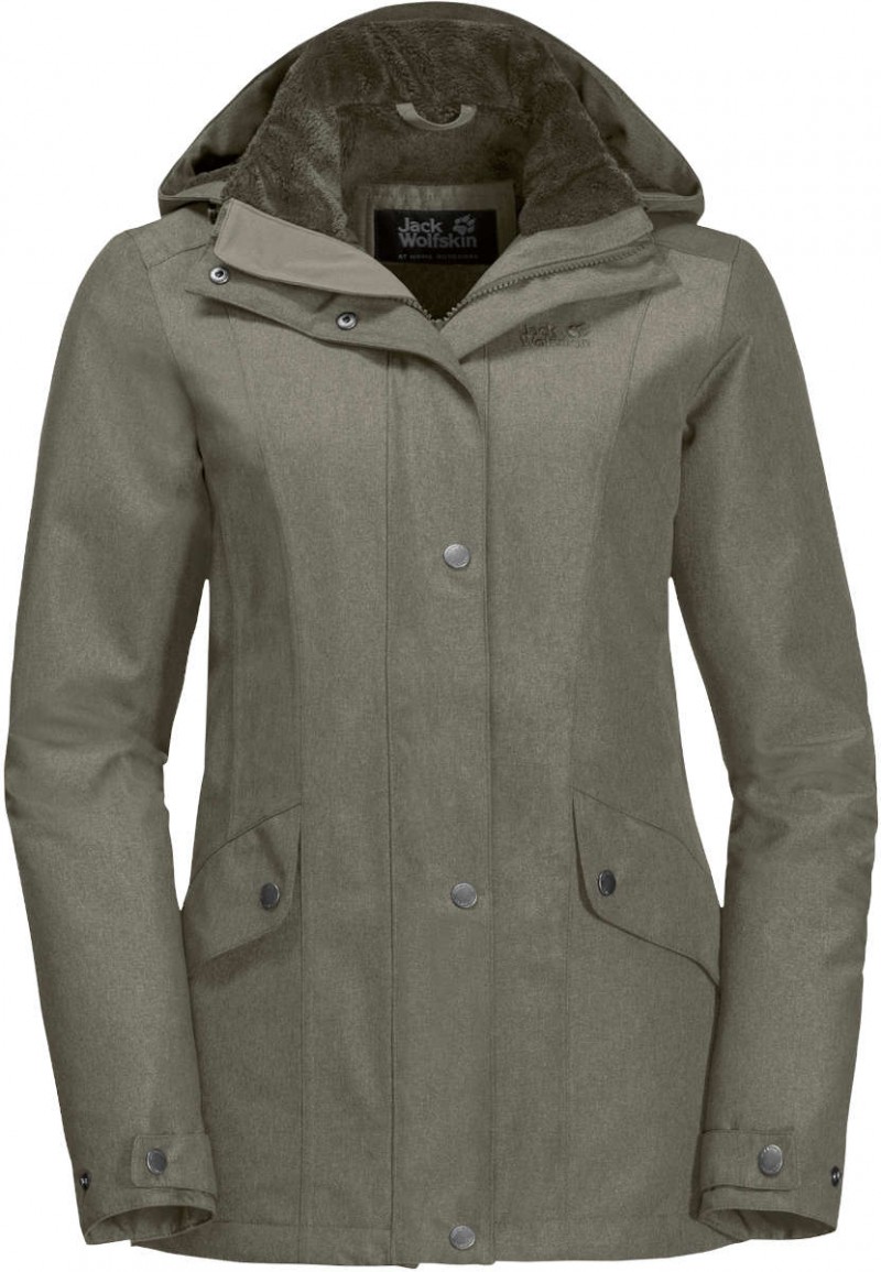 Jack Wolfskin Park Avenue Jacket Dusty Olive