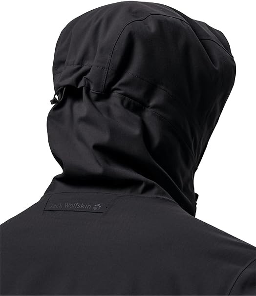 Jack wolfskin west sales coast jacket black