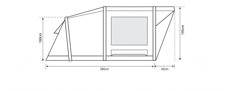 Outdoor Revolution Camp Star 350 Compact Ligh