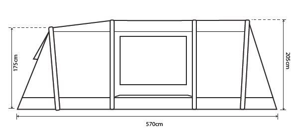 Outdoor Revolution Atom 500 Air (Including Fo