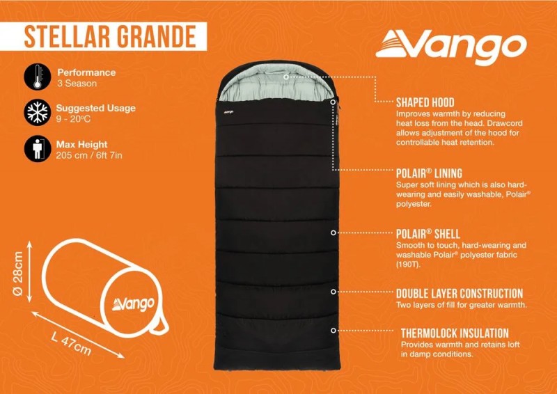 Vango - Stella Grande Sleeping Bag