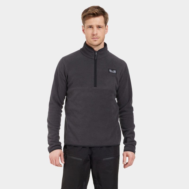 didriksons vito unisex half-zip fleece