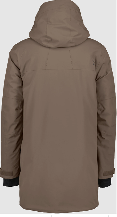 Didriksons Drew Parka Mocca Brown 