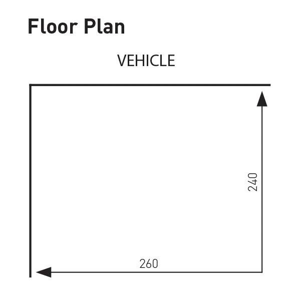 Sunncamp Swift sun canopy 260 tall