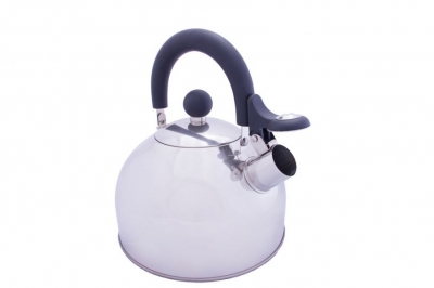 vango 1.6l stainless steel kettle with folding handle