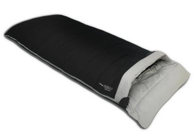 vango kanto single sleeping bag - black or mineral green 