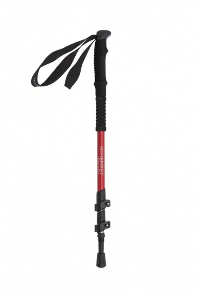 -	silverpoint cross country aluminium trekking pole 120cm