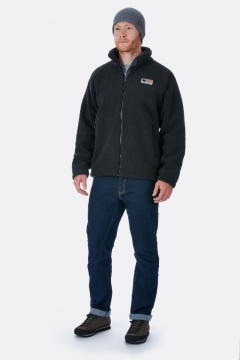 rab original pile jacket black