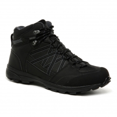 regatta men's samaris ii mid walking boots black granite