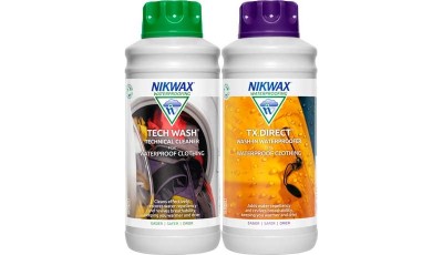 Nikwax Twin Pack Tech Wash and TX Direct - 1L x 2